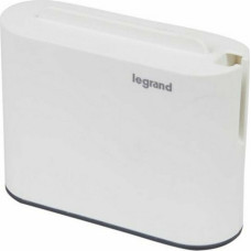 Блок кутовий на 2 бічні розетки 6А з USB A+C білий/сірий 49401 Legrand