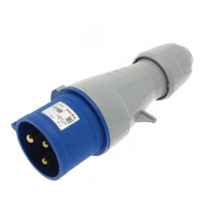 Вилка пряма 16A 2К+З 230V IP44 P17 Tempra Pro 555124 Legrand