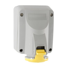 Накладна розетка 16А 2К+З 130V IP44 P17 Tempra Pro 555151 Legrand