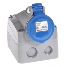 Накладна розетка 16A 3К+Н+З 230V IP44 P17 Tempra Pro 555156 Legrand