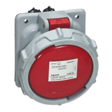 Вбудована розетка 63А 3К+Н+З 380V IP67 P17 Tempra Pro 555589 Legrand