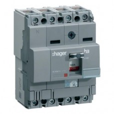 Силовий автоматичний вимикач 32А 18kA 4 полюси HDA033L x160 Hager