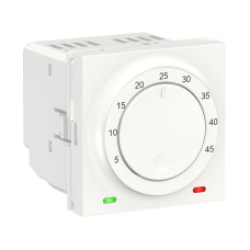 Термостат для теплої підлоги 10А 2 модуля білий NU350318 Schneider Electric Unica New